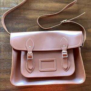 Brown Leather Cambridge Satchel Bag